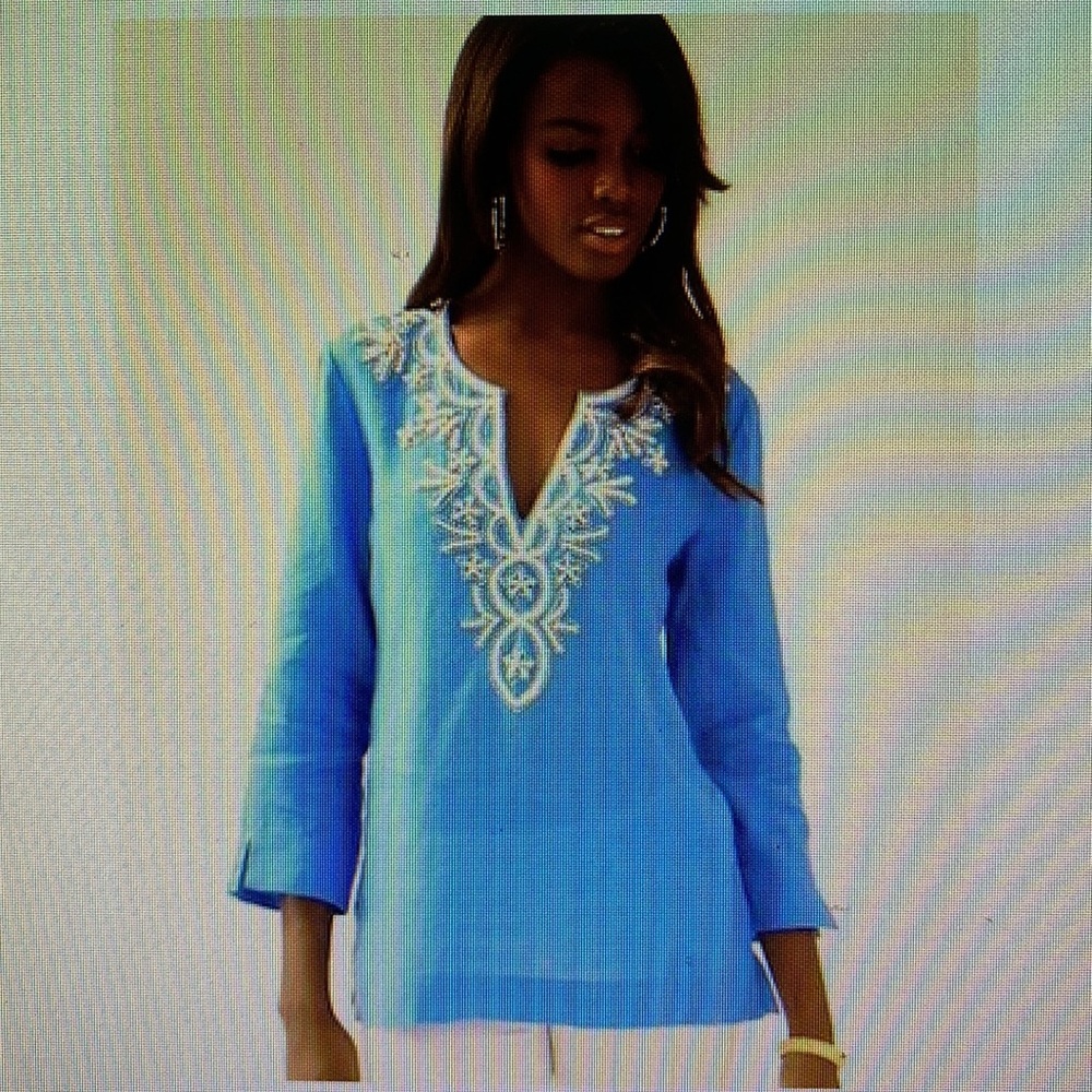 Lilly Pulitzer Amelia Island Tunic XL NWT